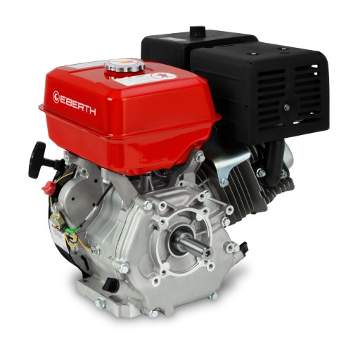 EBERTH 15 CV 11,03 kW Motor de gasolina con eje de 25,4 mm Ø, 420 ccm
