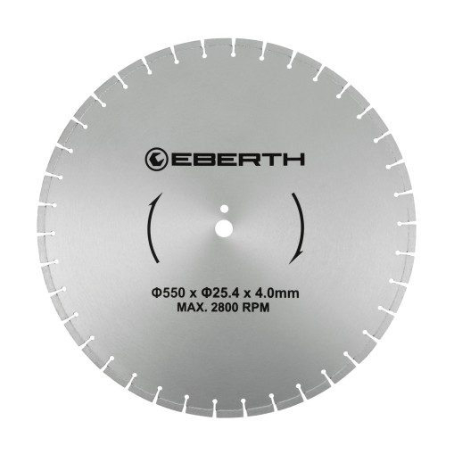 EBERTH Disco de corte de diamante 550