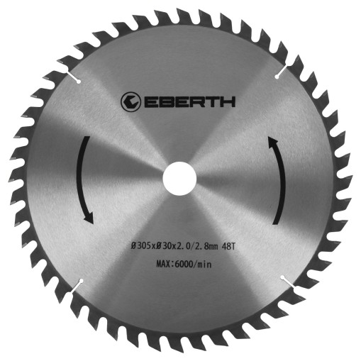 EBERTH Disco de sierra con un diámetro de 305 mm