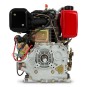 EBERTH Motor diesel 10 CV / 7,4 kW con bateria de arranque eléctrico