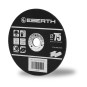 EBERTH 50 discos de corte de 75 mm de diámetro para inox, alojamiento de 9,5 mm