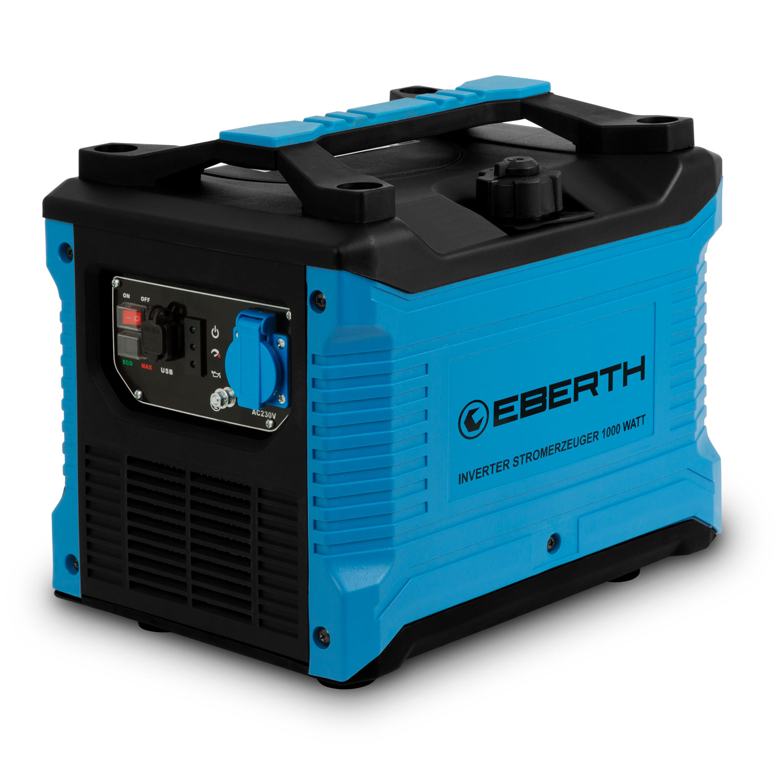 EBERTH 5500W Generador electrico gasolina Grupo electrogeno corriente  monofasico